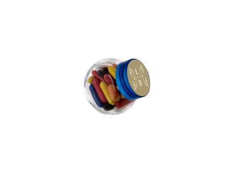 Mikro Glas 50 ml gefüllt mit Süßigkeiten