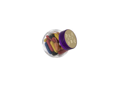 Mikro Glas 50 ml gefüllt mit Süßigkeiten