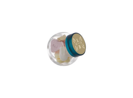 Mikro Glas 50 ml gefüllt mit Süßigkeiten