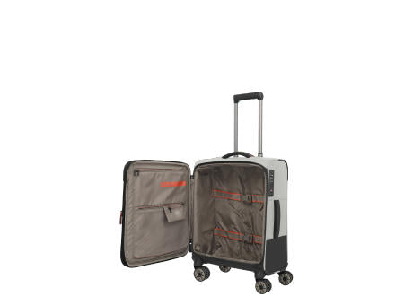 travelite CROSSLITE Trolley 4-Rollen S exp. Nature