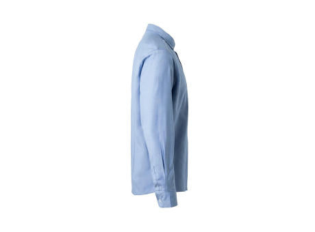 VL PRITHVI MAN. Hemd Oxford (180 g/m²) für Herren, aus Baumwolle (50 %), Polyester (45 %) und Elasthan (5 %)