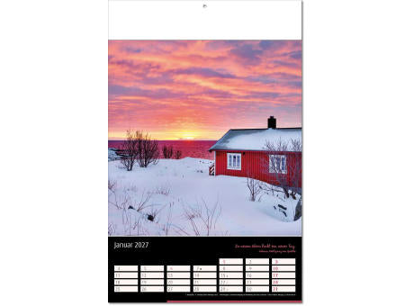 Kalender "Emotion" im Format 24 x 37,5 cm, mit Fälzel