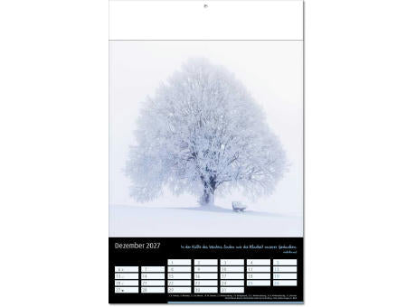Kalender "Emotion" im Format 24 x 37,5 cm, mit Fälzel