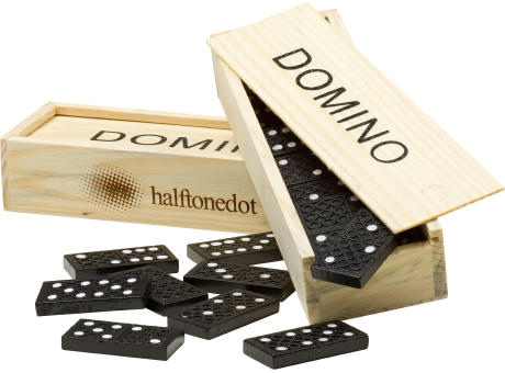 Domino-Spiel Enid | Recycling-Holz
