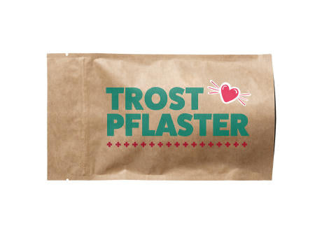 Pflastermäppchen Doypack natur