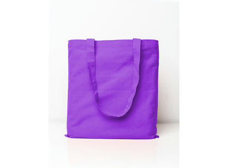 Cotton Bag Colored Long Handles