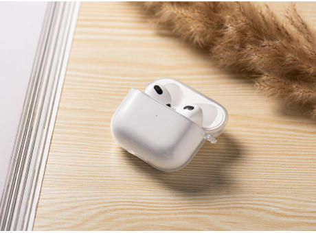 Hear.it AirPod™ Hülle AirPod Pro2 mit Karabinerhaken, TPU, schwarz