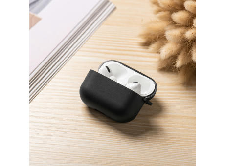 Hear.it AirPod™ Hülle AirPod Pro2 mit Karabinerhaken, TPU, schwarz