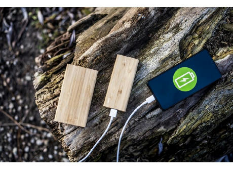B'RIGHT Bambus-Powerbank 5000 mAh | Posey