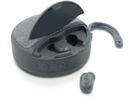 Wireless Lautsprecher 5W Air Gifts mit Radio und wireless Kopfhörern | Caleb