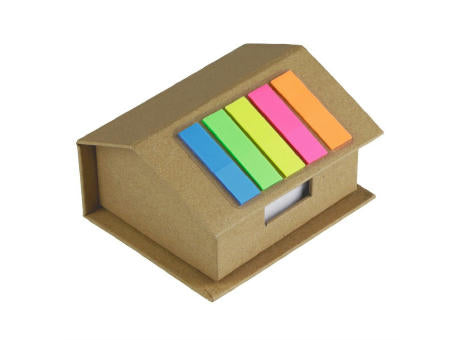 Notizenset "Haus", Notizbuch, Haftnotizen | Oliver