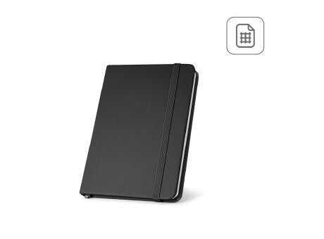 HEMINGWAY SQUARE. A5-Notizbuch aus PU mit kariertem Papier