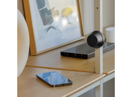 Nivio magnetischer 5W-Speaker aus RCS recyceltem Aluminium