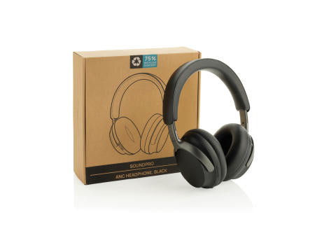 Soundpro ANC Kopfhörer aus RCS rec. Kunststoff