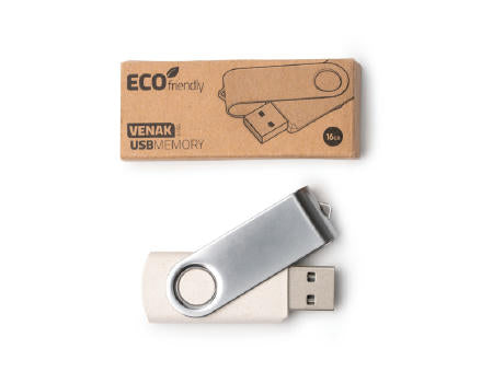 USB-STICK VENAK S/16 GB GREIGE