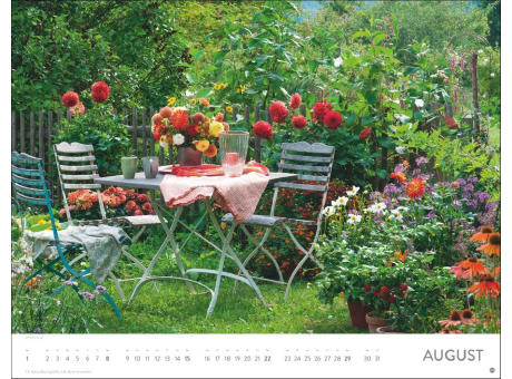 Gartenparadies Posterkalender
