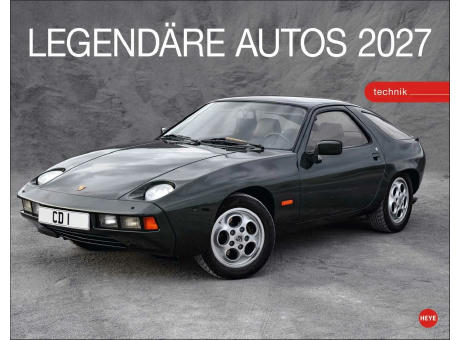 Legendäre Autos Posterkalender