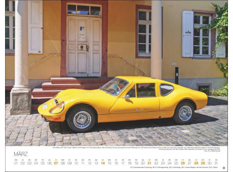Legendäre Autos Posterkalender