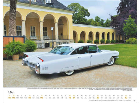 Legendäre Autos Posterkalender
