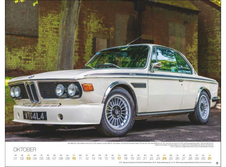 Legendäre Autos Posterkalender
