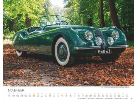 Legendäre Autos Posterkalender
