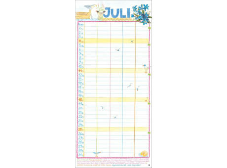 Kohwagner Unser Familienkalender