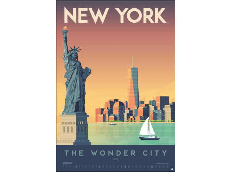 Travel the World Posterkalender