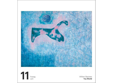 Kunst Tagesabreißkalender