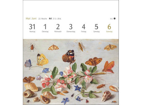Kunstgenuss Postkartenkalender