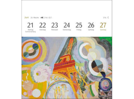 Kunstgenuss Postkartenkalender