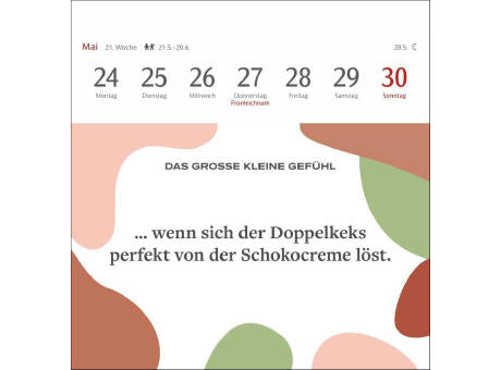 Das große kleine Gefühl Premium-Postkartenkalender