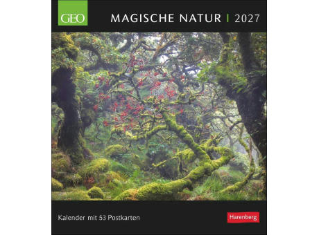 GEO Magische Natur Postkartenkalender