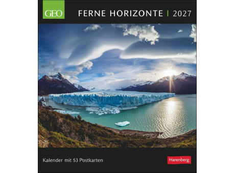 GEO Ferne Horizonte Postkartenkalender