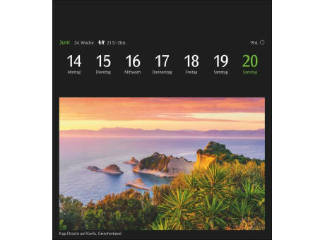 GEO Ferne Horizonte Postkartenkalender