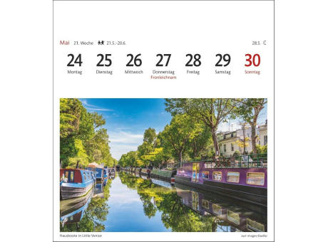 London Sehnsuchtskalender