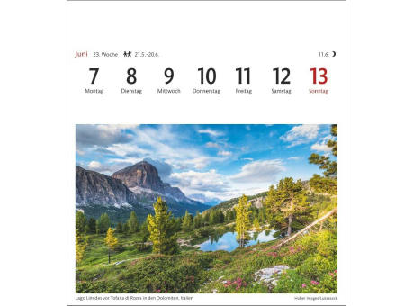 Alpen Sehnsuchtskalender