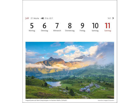 Alpen Sehnsuchtskalender