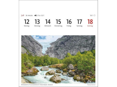 Norwegen Sehnsuchtskalender