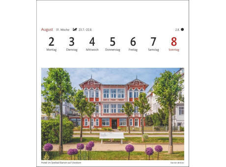 Ostseeküste Sehnsuchtskalender