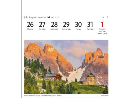 Südtirol Sehnsuchtskalender