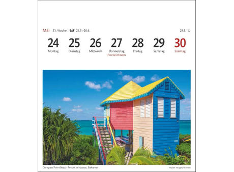 Traumziele Sehnsuchtskalender