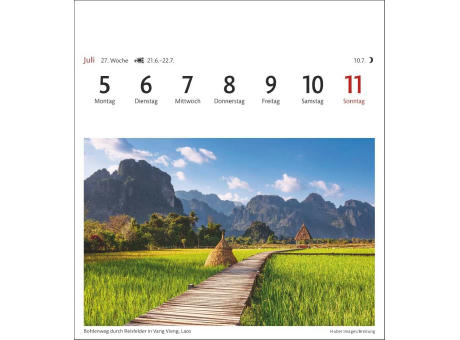Traumziele Sehnsuchtskalender