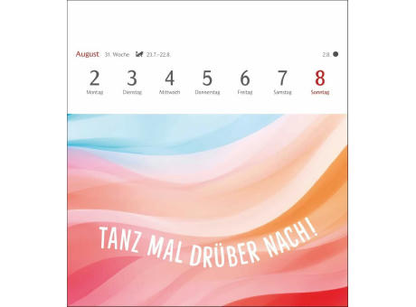 Positive-Sprüche-Kalender Postkartenkalender