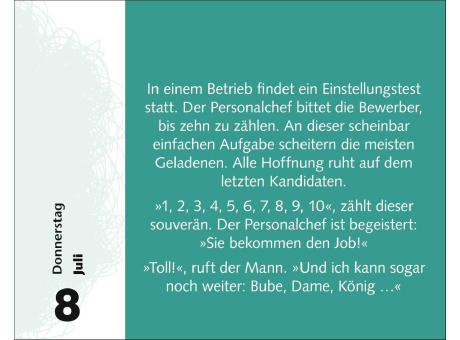 Witzirin Tagesabreißkalender