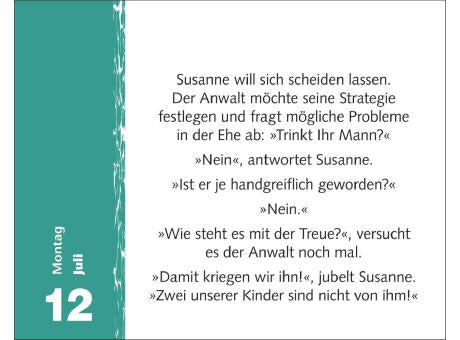 Witzirin Tagesabreißkalender