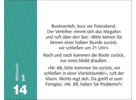 Witzirin Tagesabreißkalender