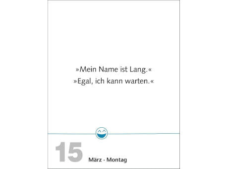 Beste Witze Tagesabreißkalender