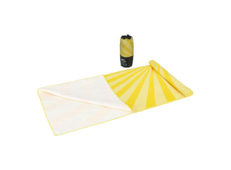 R-PET-Schnelltrocknungs-Strandtuch 100 × 180 cm, Sublimationsdruck