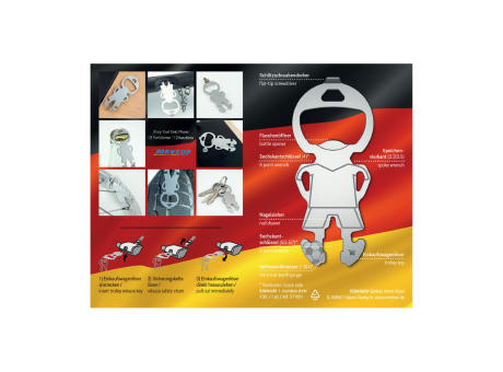 ROMINOX® Shop Tool // Best Player Deutschland - 12 Funktionen für Fußball WM