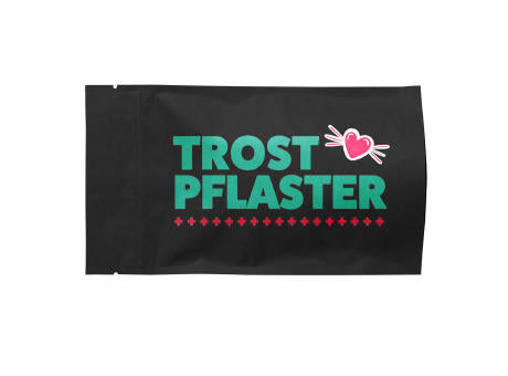 Pflastermäppchen Doypack schwarz